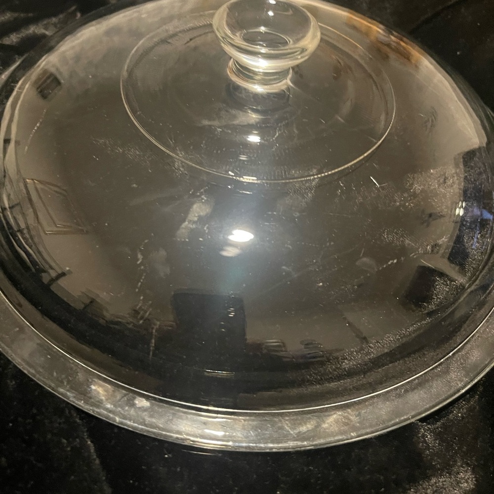 Clear Glass 10” Casserole Lid